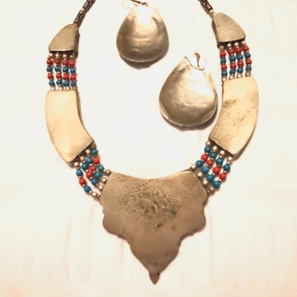 Aztec Style Statement Set - Picture 2 of 3